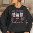 You Give Me Tachycardia Funny Icu Rn Nurse Valentines Day V2 Women Crewneck Graphic Sweatshirt Gifts for Her
