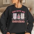 You Give Me Tachycardia Funny Icu Rn Nurse Valentines Day V7 Women Crewneck Graphic Sweatshirt Gifts for Her