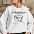Boy Mole Fox And Horse Quote Always Remember You Matter Women Sweatshirt Gifts for Her