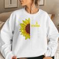 Break The Stigma Mental Health Awareness Matters Sunflower Women Sweatshirt Gifts for Her