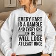 Funny Fart Gifts For Dad Mom N Boys Girls Kids - Farting Women Crewneck Graphic Sweatshirt Gifts for Her
