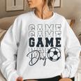 Game Day Soccer Mirror Soccer Mom Soccer Vibes Cool Women Sweatshirt Gifts for Her