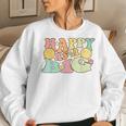 Happy As A Little Big Sorority Reveal Retro Flower HappyWomen Sweatshirt Gifts for Her