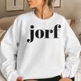 Womens Jorf Jury Duty Trial Attorney Juror Judge Women Sweatshirt Gifts for Her