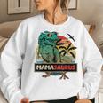 Matching Family Mamasaurus Trex Mom Women Sweatshirt Gifts for Her
