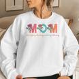 Mom Amazing Loving Caring Strong Flower Women Women Sweatshirt Gifts for Her