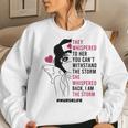 Nurse Life She Whispered Back I Am The Storm Women Girls Women Crewneck Graphic Sweatshirt Gifts for Her