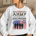 Proud Army National Guard Girlfriend Veteran Womens Women Sweatshirt Gifts for Her