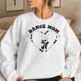 Retro Dance Mom What Number Are They On Dance Mom Life Women Crewneck Graphic Sweatshirt Gifts for Her