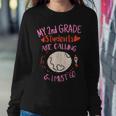 My 2Nd Grade Students Are Calling And I Must Go Teacher Team Women Sweatshirt Unique Gifts