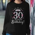 30 Its My Birthday 1989 30Th Birthday For Womens Women Sweatshirt Unique Gifts