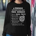 5 Things You Should Know About This Woman Dog Mom Sunflower Women Crewneck Graphic Sweatshirt Funny Gifts