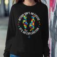 Autism Awareness Be Kind Be Different Mom Autism Women Sweatshirt Unique Gifts