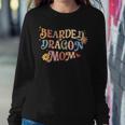 Bearded Dragon Mom Retro Colorful Bearded Dragon Women Sweatshirt Unique Gifts