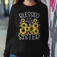 Blessed To Called Sister Sunflower Lovers Sibling Sisters Women Sweatshirt Unique Gifts