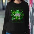 Christian Gnome St Patricks Day Irish Blessing Leprechaun Women Crewneck Graphic Sweatshirt Personalized Gifts