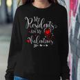 Cute My Residents Are My Valentine Nurse Doctor Valentine Women Crewneck Graphic Sweatshirt Funny Gifts