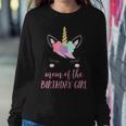 Cute Unicorn Mom Shirt Mom Of The Birthday Girl V2 Women Sweatshirt Unique Gifts
