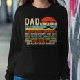 Dad Moustache Fathers Day Christian Prayer Father In Law Women Sweatshirt Unique Gifts