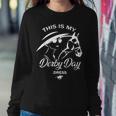 This Is My Derby Day Dress Ky Derby Horse Women Sweatshirt Unique Gifts