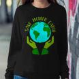 Earth Day Save Mother Earth Gift Women Crewneck Graphic Sweatshirt Funny Gifts
