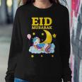 Eid Mubarak Present For Kids Mom Girls Eid Mubarak Unicorn Women Sweatshirt Unique Gifts