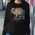 Elephant Autism Be Kind Autism Awareness Girls Boys Women Sweatshirt Unique Gifts
