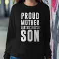 Freaking Awesome Pride Proud Mother Of An Awesome Son Women Crewneck Graphic Sweatshirt Funny Gifts