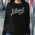 Womens Fun Volleyball Mom Volleyball Game Day Graphic Women Sweatshirt Unique Gifts