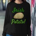 Funny Irish Potato St Patricks DayGift Men Women Women Crewneck Graphic Sweatshirt Personalized Gifts