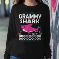 Grammy Shark Doo Doo Funny Gift Idea For Mother & Wife Women Crewneck Graphic Sweatshirt Funny Gifts
