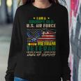 Grumpy Old Us Air Force Vietnam Veteran Retired Usaf Veteran Sweatshirt Unique Gifts