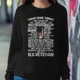 I Have Done Things That Haunt Me In My Sleep US Veteran Women Crewneck Graphic Sweatshirt Funny Gifts