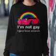 I’M Not Gay I Just Love Miatas Lgbt Rainbow Lesbian Pride Women Sweatshirt Unique Gifts