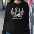 Jesus Rock And Roll Christian Music Worship Bible Verse Women Sweatshirt Unique Gifts