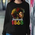 Junenth Is My Independence Day Womens Black Pride Women Sweatshirt Unique Gifts