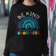 Be Kind Autism Awareness Puzzle Rainbow Choose Kindness Women Sweatshirt Unique Gifts