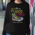 Be A Kind Sole Autism Awareness Puzzle Shoes Be Kind Sweatshirt Unique Gifts
