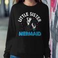 Little Sister Mermaid Matching Family Women Sweatshirt Unique Gifts