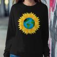 Love Your Mother Earth Save The PlanetS Gift Women Crewneck Graphic Sweatshirt Funny Gifts