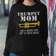 Marching Band Funny Trumpet Mum Women Crewneck Graphic Sweatshirt Personalized Gifts
