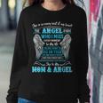 Memory Of Parents In Heaven For Daughter Son Loss Mom Women Sweatshirt Unique Gifts