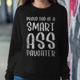 Mens Funny Dad From Daughter Fathers Day Gift Best Dad Ever Women Crewneck Graphic Sweatshirt Funny Gifts