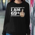Milestone 70Th Birthday - Gag Bday Joke Idea 691 Women Sweatshirt Unique Gifts