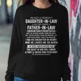 Im Not A Perfect Daughter-In-Law But My Crazy Father-In-Law Women Sweatshirt Unique Gifts