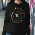 Pi Spiral Novelty For Pi Day Kids Teacher Women Sweatshirt Unique Gifts