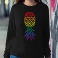 Pineapple Upside Down Rainbow Lgbt Singer Women Sweatshirt Unique Gifts
