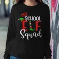 Pre School Elf Squad Christmas Teacher Holiday Women Sweatshirt Unique Gifts