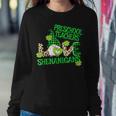 Preschool Teacher St Patricks Day Prek Shenanigans Love V2 Women Crewneck Graphic Sweatshirt Funny Gifts