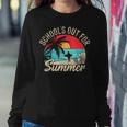 Retro Vintage Schools Out For Summer Women Kids Teacher Women Sweatshirt Unique Gifts